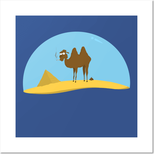 Camel Wall Art by orriart